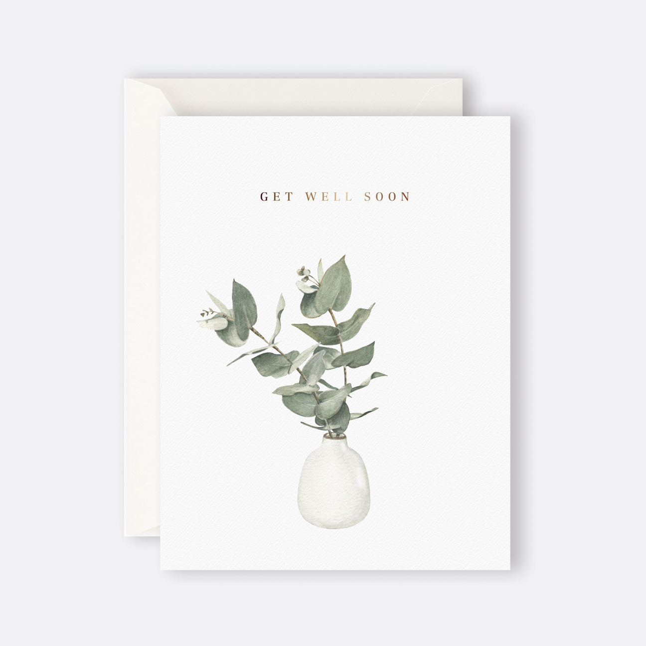 Father Rabbit Get Well Soon Card